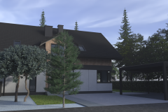 projekt kostki brukowej, projekt elewacji, projekt ogrodzenia, wizualizacja