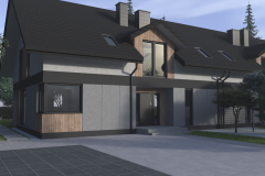 projekt kostki brukowej, projekt elewacji, projekt ogrodzenia, wizualizacja