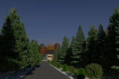 projekt kostki i terenu