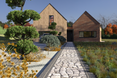 projekt kostki i terenu