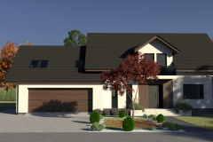 projekt kostki i terenu