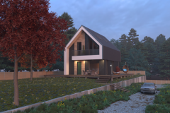 projekt kostki brukowej, projekt elewacji, projekt ogrodzenia, wizualizacja