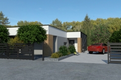 projekt kostki brukowej, projekt elewacji, projekt ogrodzenia, wizualizacja