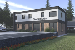 projekt kostki brukowej, projekt elewacji, projekt ogrodzenia, wizualizacja