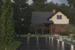 projekt kostki brukowej, projekt elewacji, projekt ogrodzenia, wizualizacja