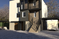 projekt kostki i terenu