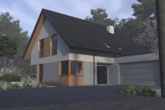 projekt kostki brukowej, projekt elewacji, projekt ogrodzenia, wizualizacja