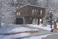 projekt kostki brukowej, projekt elewacji, projekt ogrodzenia, wizualizacja