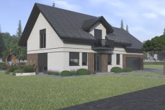 projekt kostki brukowej, projekt elewacji, projekt ogrodzenia, wizualizacja