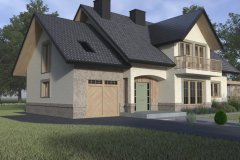 projekt kostki brukowej, projekt elewacji, projekt ogrodzenia, wizualizacja
