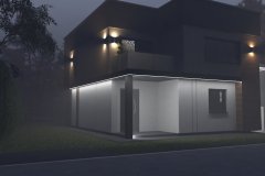 projekt kostki brukowej, projekt elewacji, projekt ogrodzenia, wizualizacja