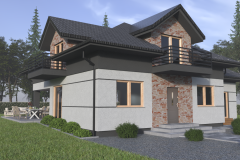 projekt kostki brukowej, projekt elewacji, projekt ogrodzenia, wizualizacja