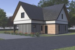 projekt kostki brukowej, projekt elewacji, projekt ogrodzenia, wizualizacja