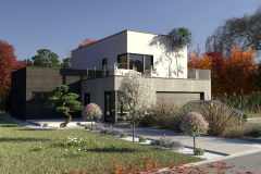 projekt kostki i terenu