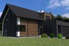 projekt kostki brukowej, projekt elewacji, projekt ogrodzenia, wizualizacja