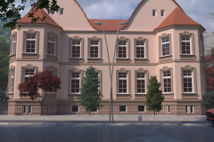 projekt kostki brukowej, projekt elewacji, projekt ogrodzenia, wizualizacja