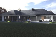 projekt kostki brukowej, projekt elewacji, projekt ogrodzenia, wizualizacja