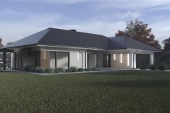 projekt kostki brukowej, projekt elewacji, projekt ogrodzenia, wizualizacja