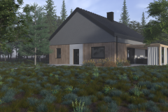 projekt kostki brukowej, projekt elewacji, projekt ogrodzenia, wizualizacja