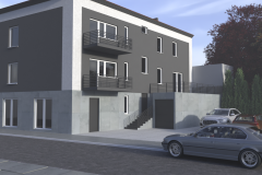 projekt kostki brukowej, projekt elewacji, projekt ogrodzenia, wizualizacja