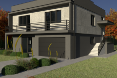 projekt kostki i terenu