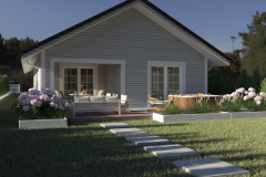 projekt kostki i terenu