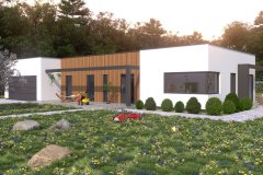 projekt kostki brukowej, projekt elewacji, projekt ogrodzenia, wizualizacja