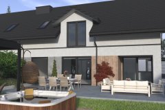 projekt kostki brukowej, projekt elewacji, projekt ogrodzenia, wizualizacja