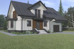 projekt kostki brukowej, projekt elewacji, projekt ogrodzenia, wizualizacja