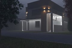 projekt kostki brukowej, projekt elewacji, projekt ogrodzenia, wizualizacja