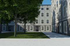 projekt kostki brukowej, projekt elewacji, projekt ogrodzenia, wizualizacja