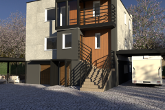 projekt kostki i terenu