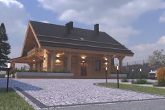 projekt kostki brukowej, projekt elewacji, projekt ogrodzenia, wizualizacja