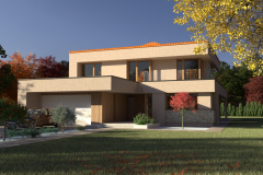 projekt kostki i terenu